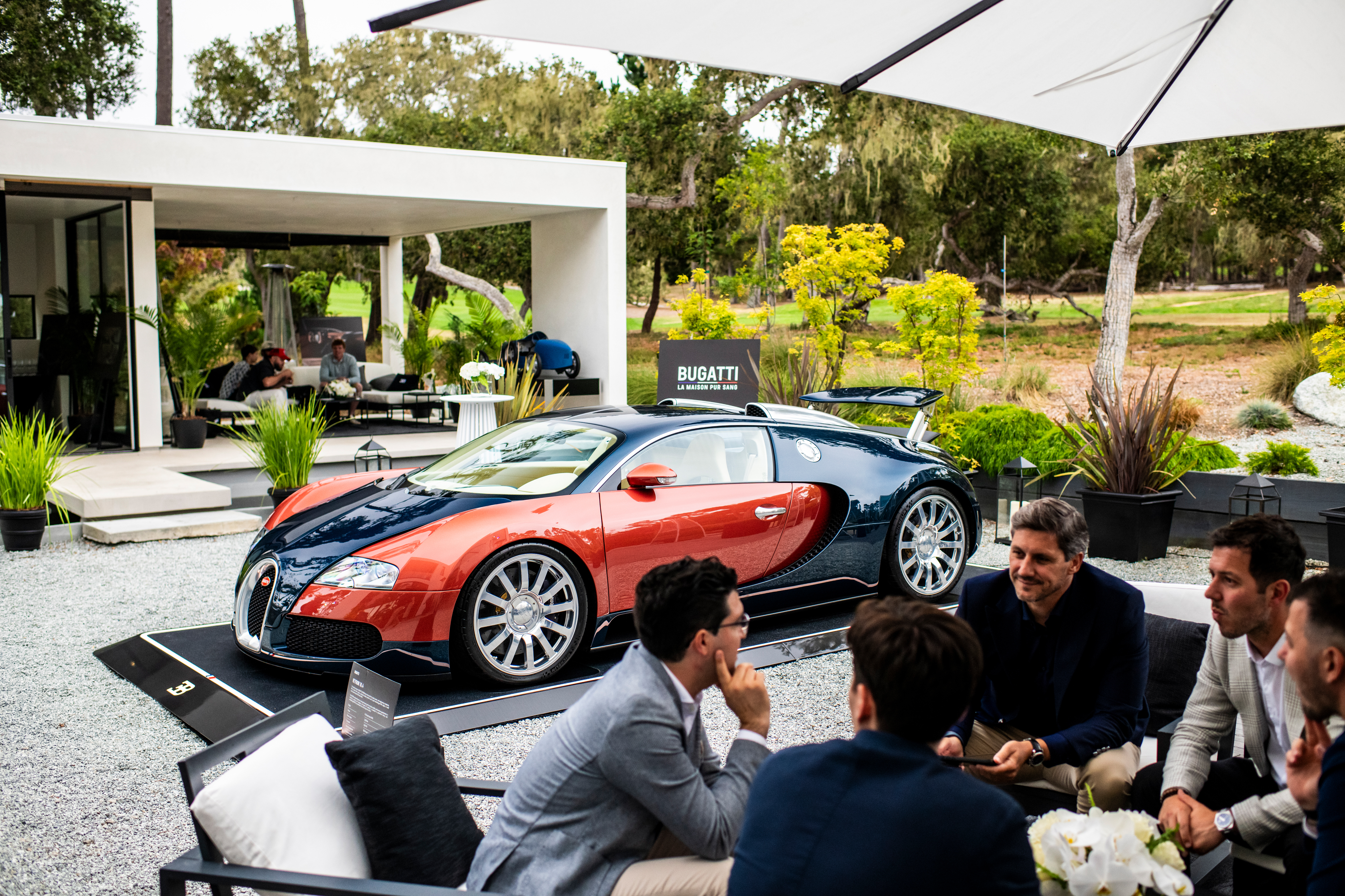 The recently completed Bugatti “La Maison Pur Sang Veyron 20 Years.”